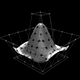 In NURBS, geometric shapes are used to define curved surfaces.